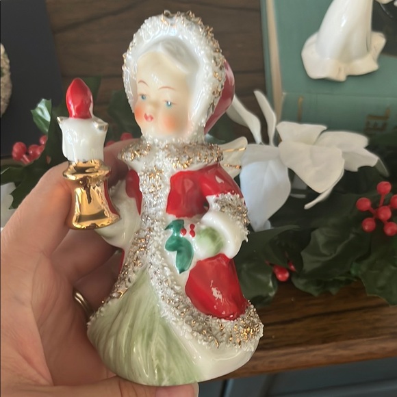 Vintage japan Christmas angel bell sold as is mid-century modern - Picture 2 of 4